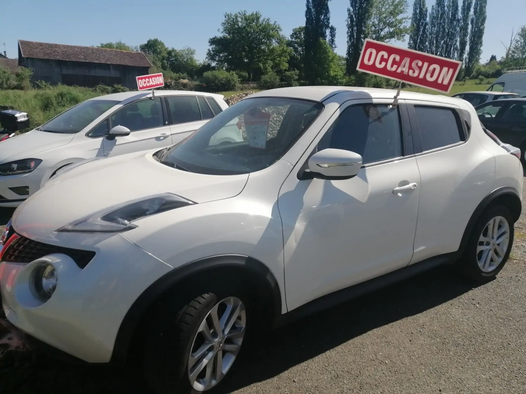 NISSAN JUKE blanc - Occasion